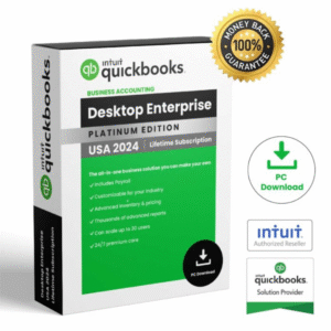 Intuit QuickBooks Desktop Enterprise 2024 Lifetime Activation